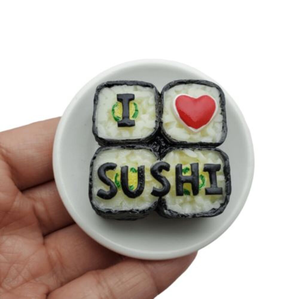 Sushi‎ Japanese Resin Food Magnet Refrigerator Fridge Decoration Kawaii Country